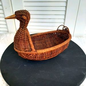 VTG WICKER DUCK
